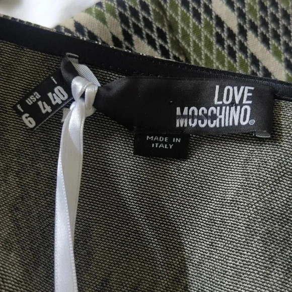 Love Moschino Heart Print Snake Dress - Picture 5 of 5